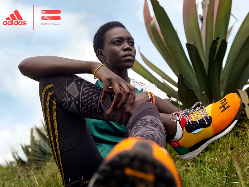 adidas Pharrell Williams SOLARHU Running Shoe Campaign Sneakers Kicks Trainers Shoes Footwear Cop Purchase Buy Available Running East Africa HU