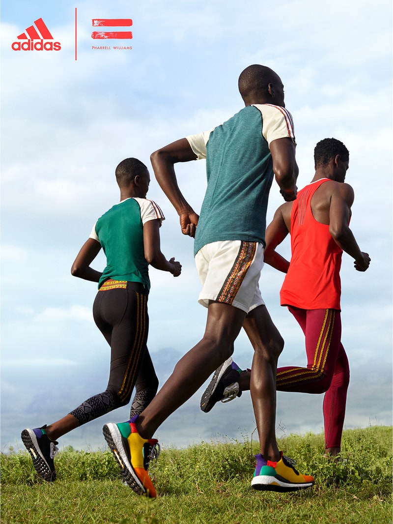 adidas Pharrell Williams SOLARHU Running Shoe Campaign Sneakers Kicks Trainers Shoes Footwear Cop Purchase Buy Available Running East Africa HU