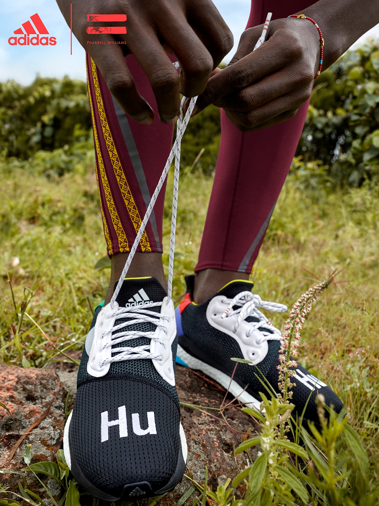 adidas Pharrell Williams SOLARHU Running Shoe Campaign Sneakers Kicks Trainers Shoes Footwear Cop Purchase Buy Available Running East Africa HU