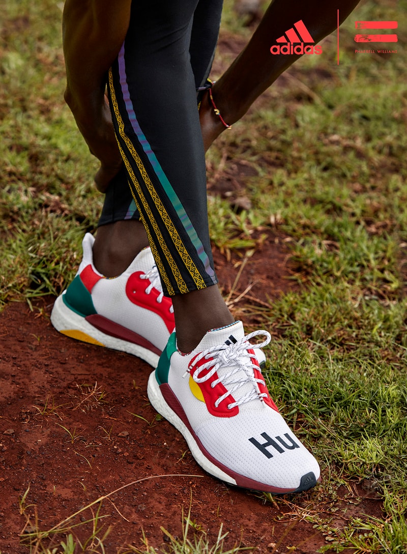 adidas Pharrell Williams SOLARHU Running Shoe Campaign Sneakers Kicks Trainers Shoes Footwear Cop Purchase Buy Available Running East Africa HU