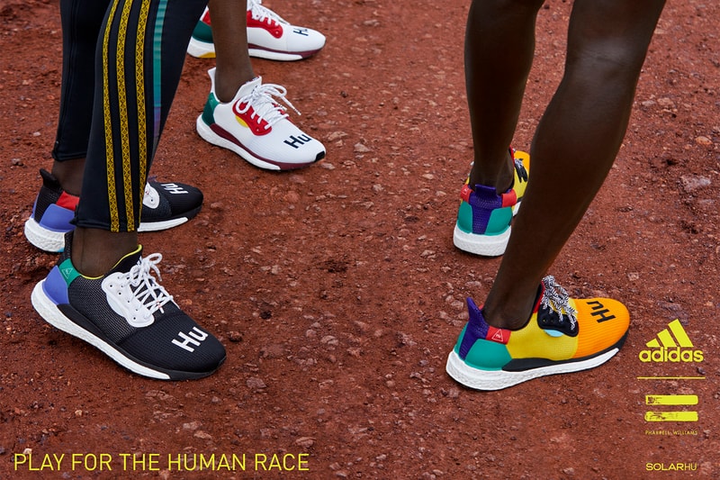 adidas Pharrell Williams SOLARHU Running Shoe Campaign Sneakers Kicks Trainers Shoes Footwear Cop Purchase Buy Available Running East Africa HU