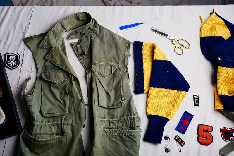 Polo Ralph Lauren Upcycled Vintage Archive Selfridges London Customized Unique One-of-One Release Information pop-up buy cop details