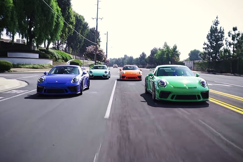 This Aerospace VP Has a Rainbow Collection of Custom-Colored Porsches