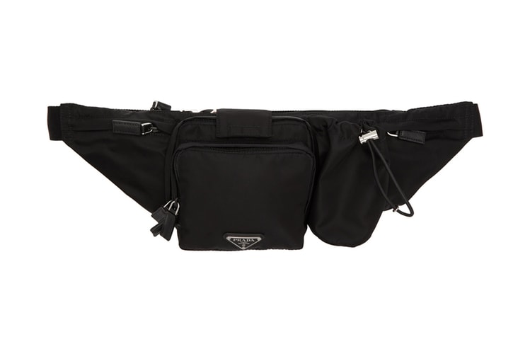 A Closer Look at Prada's FW18 Montagna Pouch