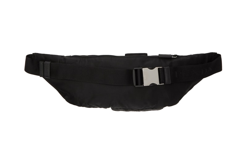 prada fall winter 2018 montagna pouch nylon ssense buy sell tactical technical functiona fanny waist bag pack strap pocket