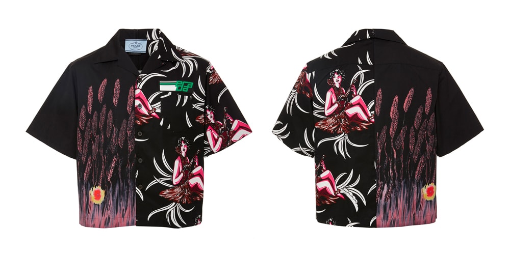 The Prada Flame Shirt Is Performance Art