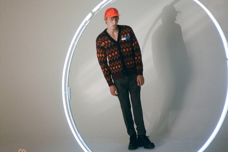 Prada matchesfashion.com 5 Carlos Place Immersive Retail Installation Experience Cloudbust Shirt Sneaker Knitwear Accessories Sports Trackpants Jackets