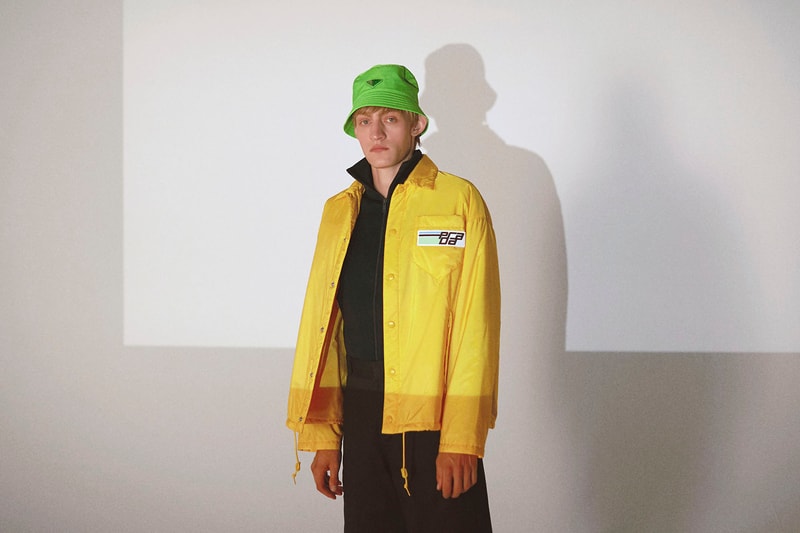 Prada matchesfashion.com 5 Carlos Place Immersive Retail Installation Experience Cloudbust Shirt Sneaker Knitwear Accessories Sports Trackpants Jackets