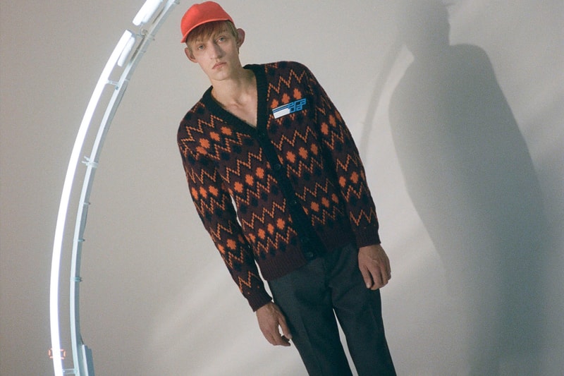 Prada matchesfashion.com 5 Carlos Place Immersive Retail Installation Experience Cloudbust Shirt Sneaker Knitwear Accessories Sports Trackpants Jackets