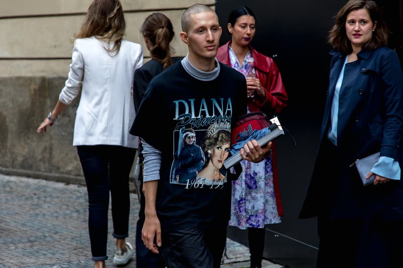 Prague Fashion Week Spring/Summer 2019 Street Style Mercedes-Benz Fashion Week vetements balenciaga