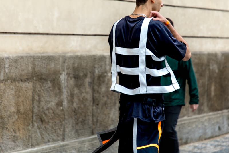 Prague Fashion Week Spring/Summer 2019 Street Style Mercedes-Benz Fashion Week vetements balenciaga