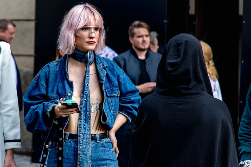 Prague Fashion Week Spring/Summer 2019 Street Style Mercedes-Benz Fashion Week vetements balenciaga