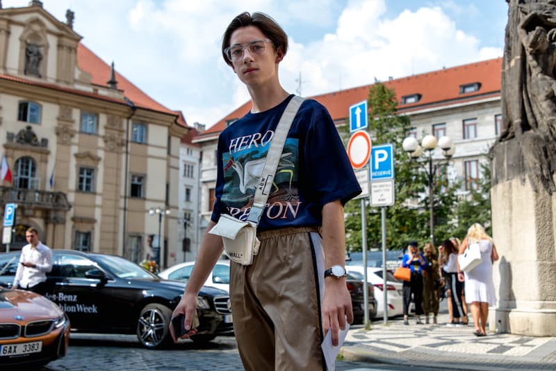 Prague Fashion Week Spring/Summer 2019 Street Style Mercedes-Benz Fashion Week vetements balenciaga