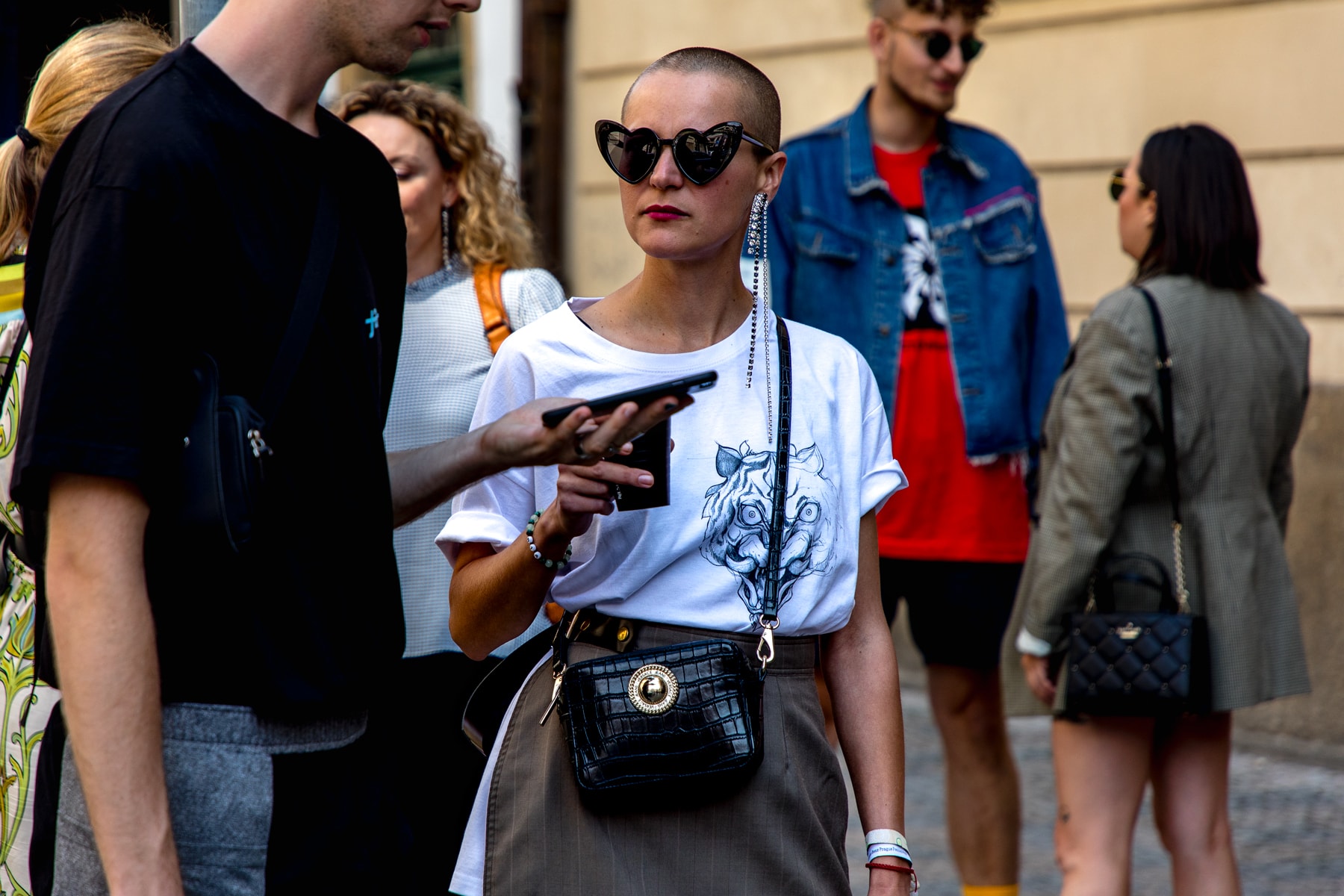 Prague Fashion Week Spring/Summer 2019 Street Style Mercedes-Benz Fashion Week vetements balenciaga