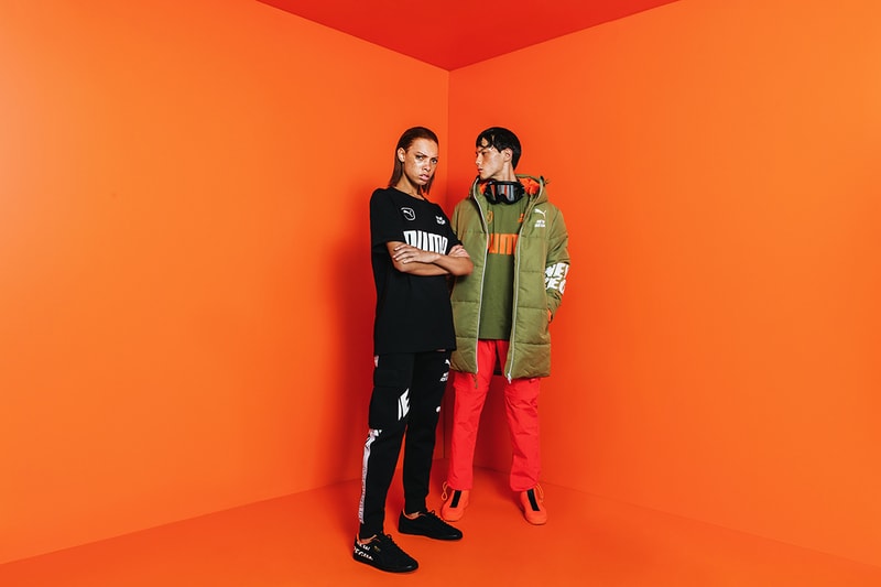 PUMA Atelier New Regime Fall Winter 2018 collection lookbook sneakers jackets tracksuits crewneck pullovers collaborations