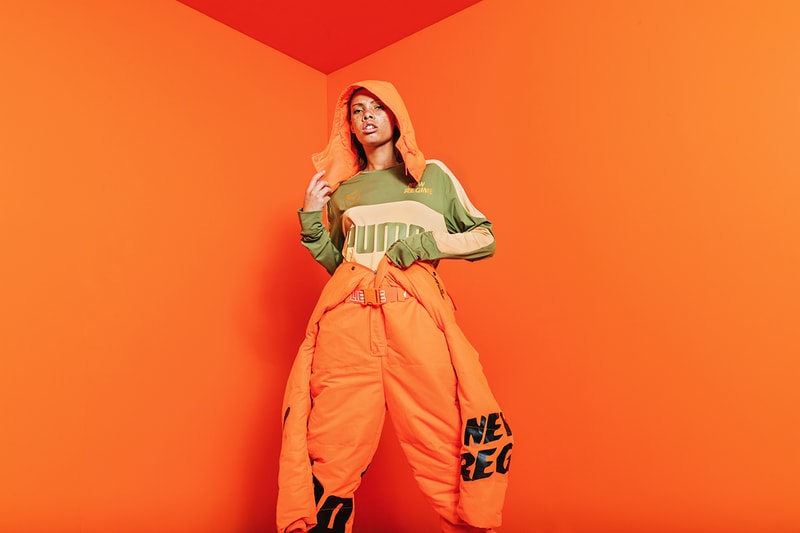 PUMA Atelier New Regime Fall Winter 2018 collection lookbook sneakers jackets tracksuits crewneck pullovers collaborations