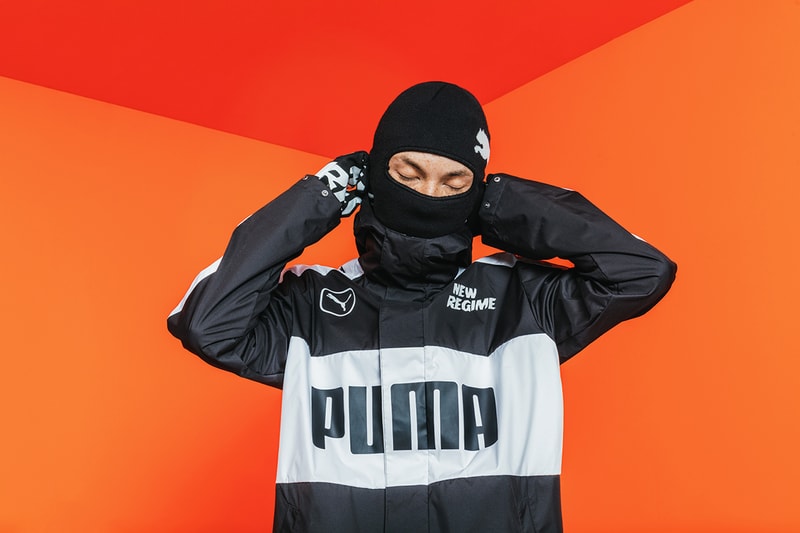 PUMA Atelier New Regime Fall Winter 2018 collection lookbook sneakers jackets tracksuits crewneck pullovers collaborations