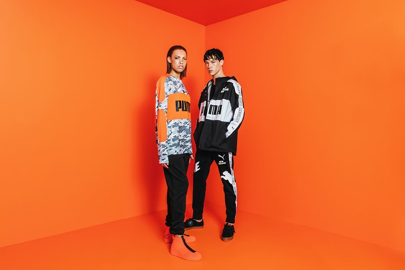 PUMA Atelier New Regime Fall Winter 2018 collection lookbook sneakers jackets tracksuits crewneck pullovers collaborations