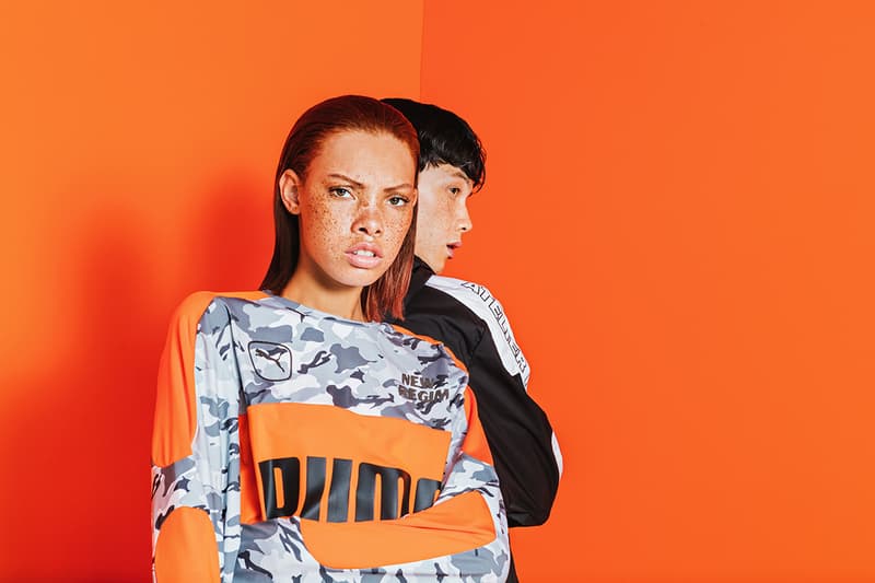 PUMA Atelier New Regime Fall Winter 2018 collection lookbook sneakers jackets tracksuits crewneck pullovers collaborations