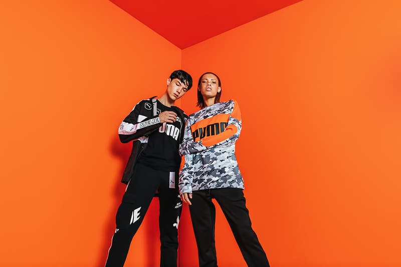 PUMA Atelier New Regime Fall Winter 2018 collection lookbook sneakers jackets tracksuits crewneck pullovers collaborations