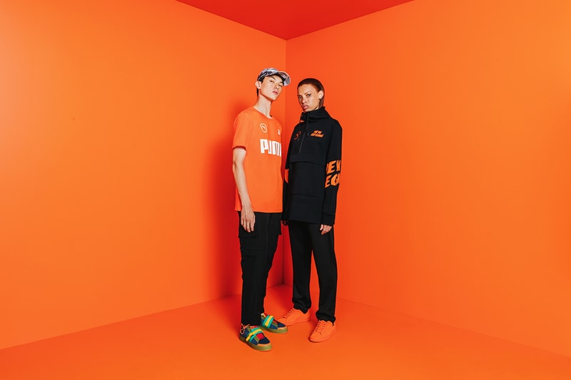 PUMA Atelier New Regime Fall Winter 2018 collection lookbook sneakers jackets tracksuits crewneck pullovers collaborations