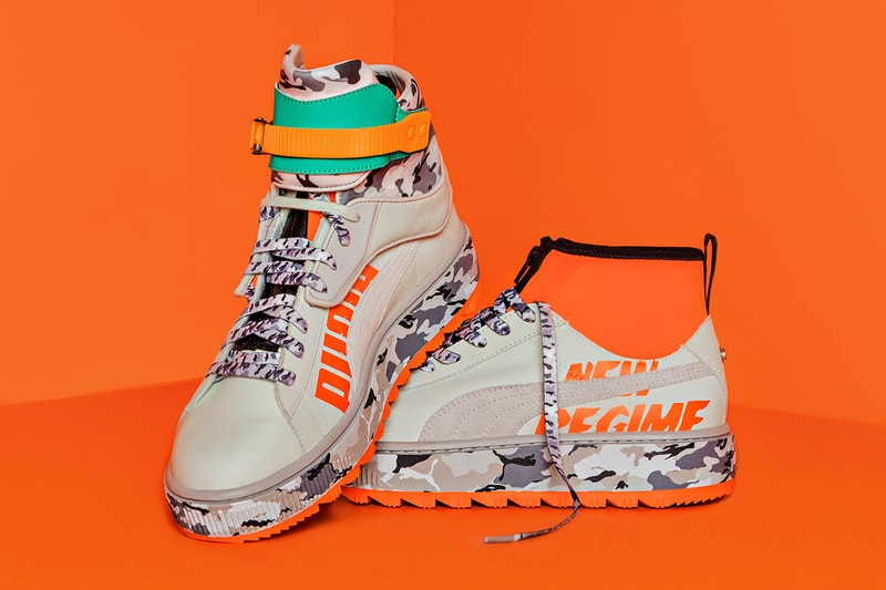 Atelier Regime PUMA Ren Boot ANR fall winter 2018 release info beige orange snow camo