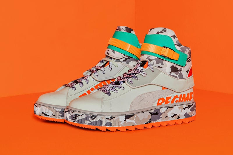 Atelier Regime PUMA Ren Boot ANR fall winter 2018 release info beige orange snow camo
