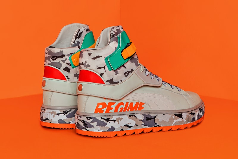 Atelier Regime PUMA Ren Boot ANR fall winter 2018 release info beige orange snow camo