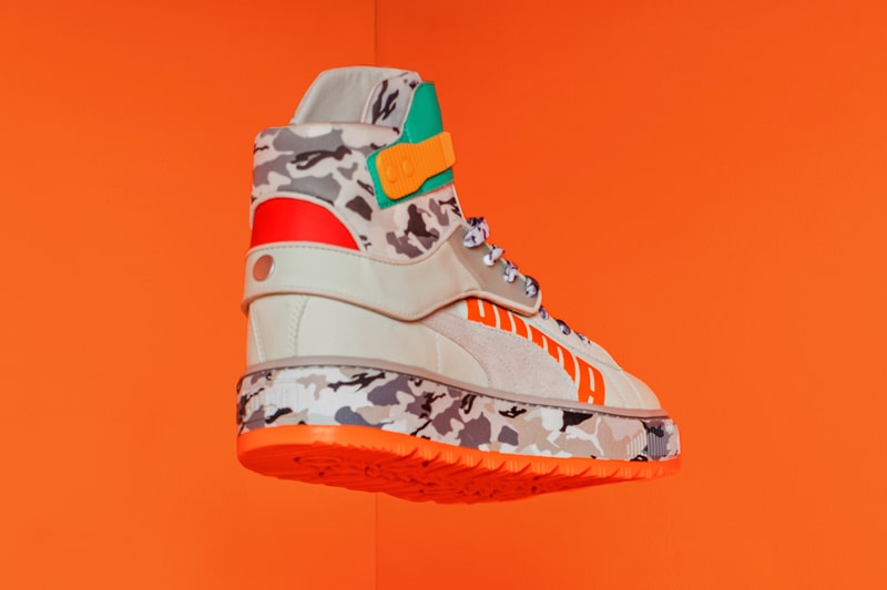 Atelier Regime PUMA Ren Boot ANR fall winter 2018 release info beige orange snow camo