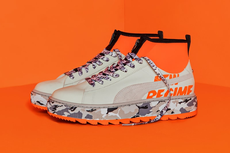 Atelier Regime PUMA Ren Boot ANR fall winter 2018 release info beige orange snow camo