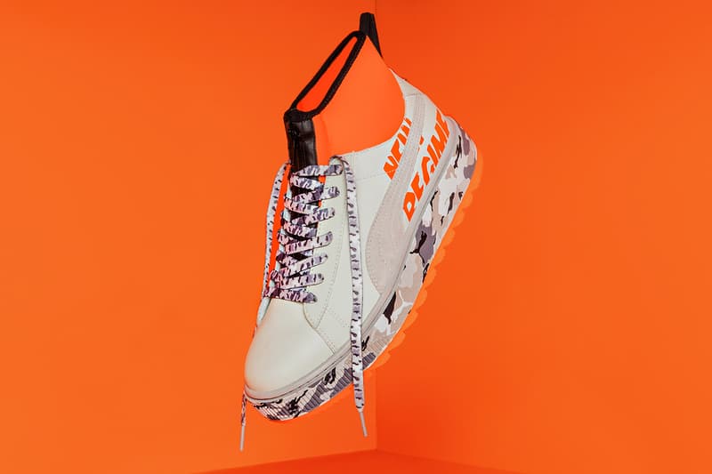 Atelier Regime PUMA Ren Boot ANR fall winter 2018 release info beige orange snow camo