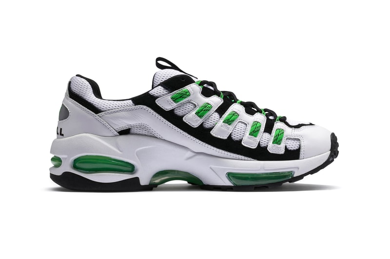 PUMA CELL Endura Release date information pictures on feet foot model lookbook background product shots phots White Surf The Web 1998 runner running sneaker visible air sole unit midsole bubble