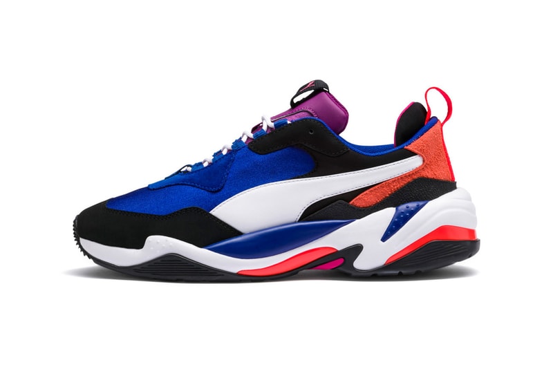 puma thunder 4 life blue purple red orange black white 2018 footwear