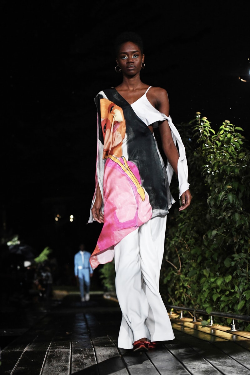 Pyer Moss New York Fashion Week Spring Summer 2019 Collection runway reebok fubu collaborations