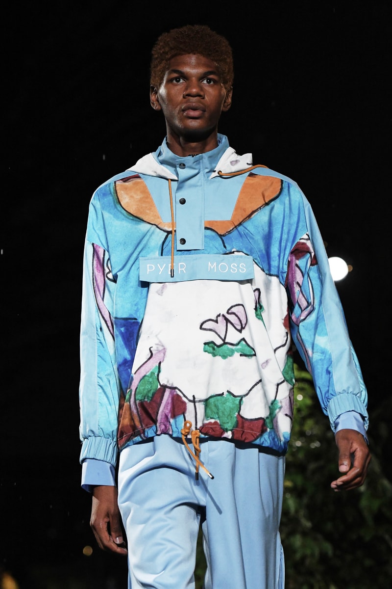 Pyer Moss New York Fashion Week Spring Summer 2019 Collection runway reebok fubu collaborations