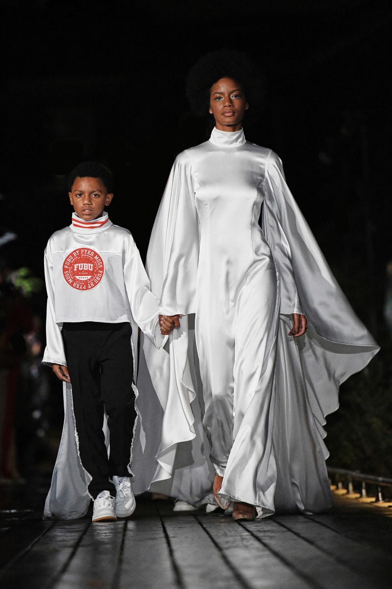 Pyer Moss New York Fashion Week Spring Summer 2019 Collection runway reebok fubu collaborations