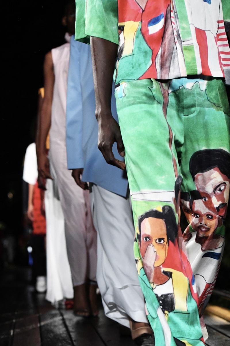 Pyer Moss New York Fashion Week Spring Summer 2019 Collection runway reebok fubu collaborations