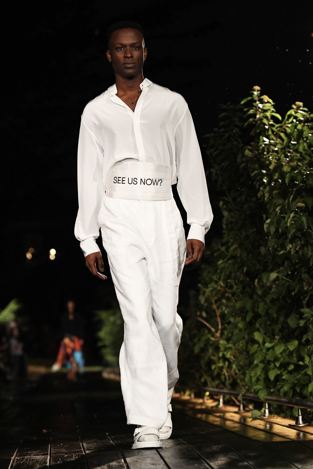 Pyer Moss New York Fashion Week Spring Summer 2019 Collection runway reebok fubu collaborations