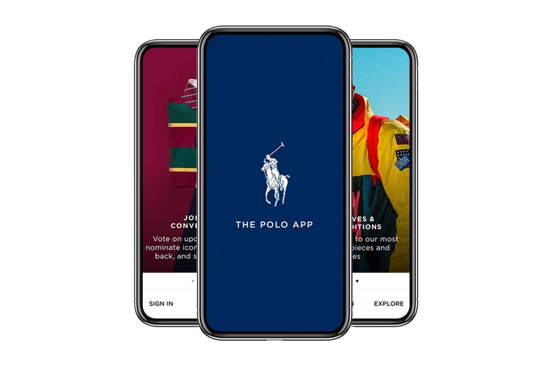 Ralph Lauren POLO App 50th Anniversary technology shopping exclusive content collections interviews