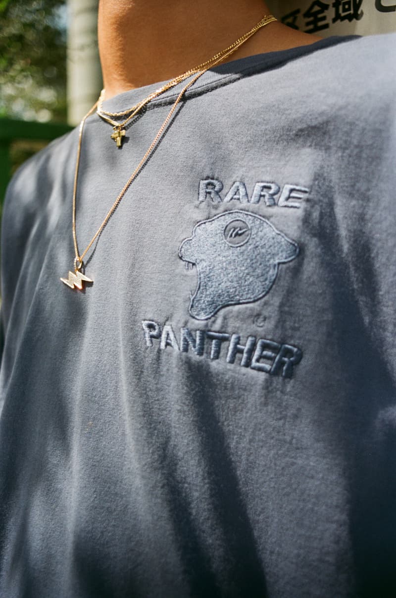 Rare Panther Act 012 Lookbook collection shirts hoodies hats release info