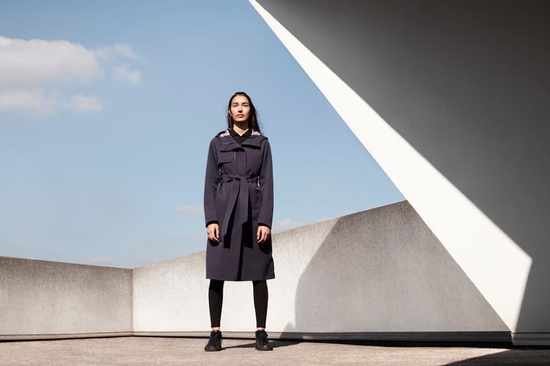 Redbull Debuts the AlphaTauri F/W '18 Collection trenches coats uk europe menswear womenswear essentials grey blue brown fashion fall winter 2018
