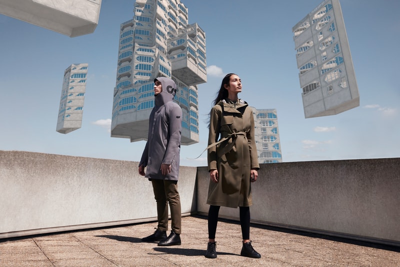 Redbull Debuts the AlphaTauri F/W '18 Collection trenches coats uk europe menswear womenswear essentials grey blue brown fashion fall winter 2018