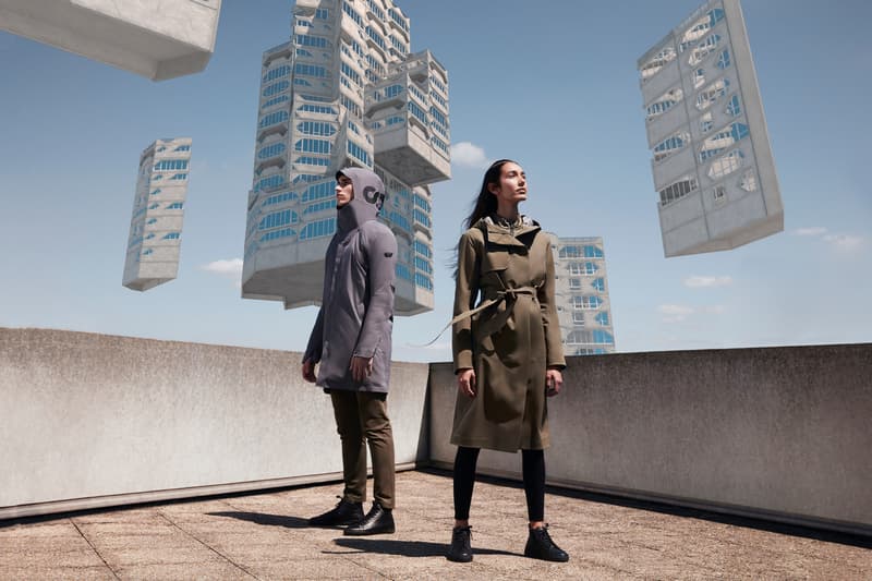 Redbull Debuts the AlphaTauri F/W '18 Collection trenches coats uk europe menswear womenswear essentials grey blue brown fashion fall winter 2018
