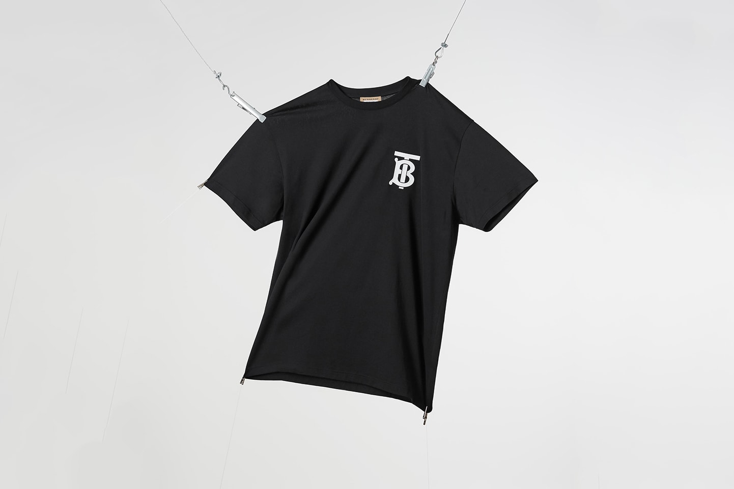 Thomas Burberry Monogram T-Shirt Details Cop Purchase Buy Available Now Instagram Clothing Fashion Garment WeChat London Fashion Week First Collection