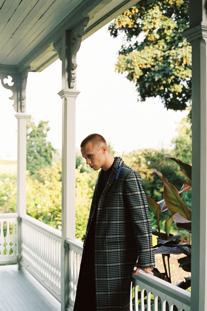 Roden Gray OAMC Fall Winter 2018 Editorial Video Collection Outerwear Jackets shawl shirt coat