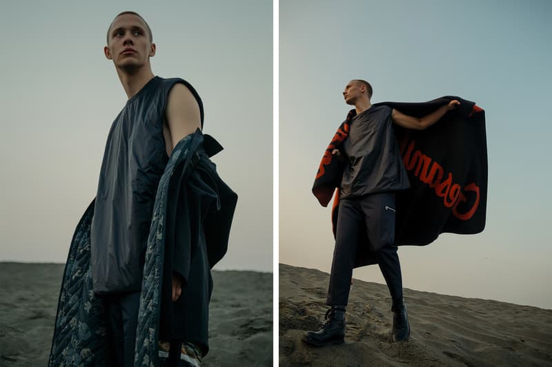 Roden Gray OAMC Fall Winter 2018 Editorial Video Collection Outerwear Jackets shawl shirt coat