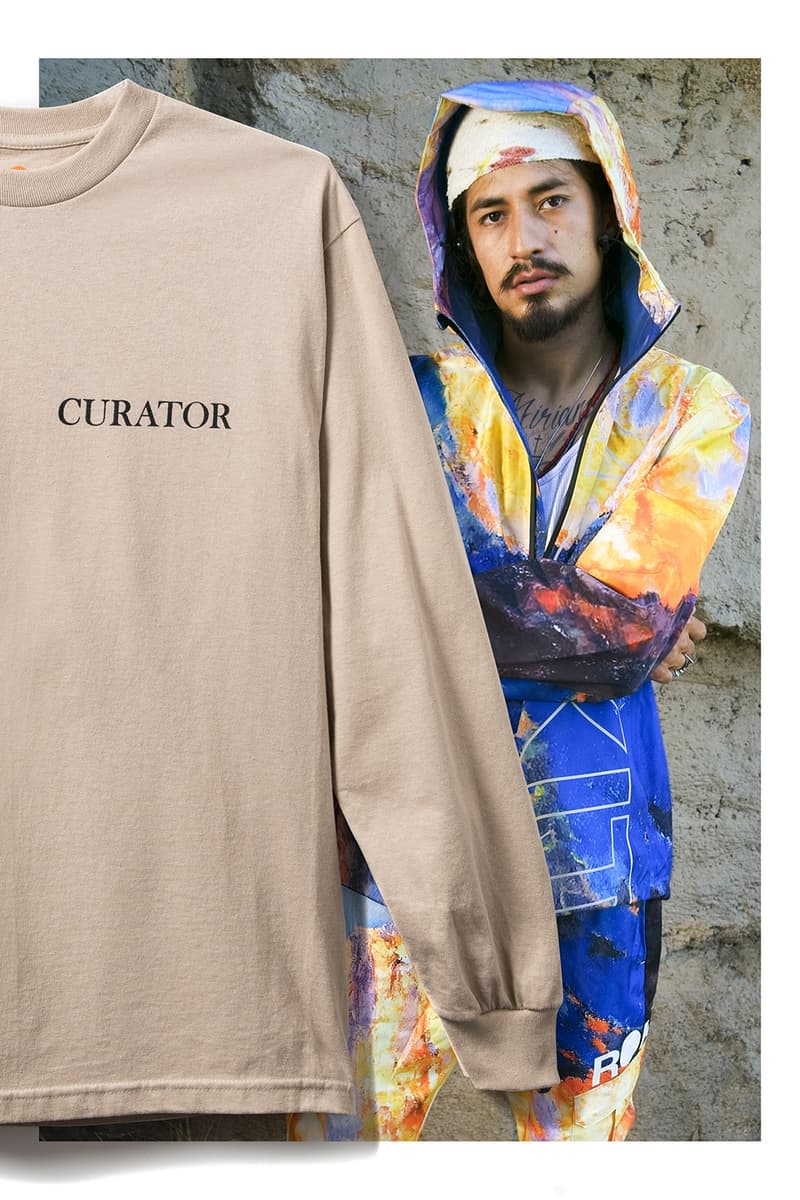 ROKIT Fall Winter 2018 Snow Crash Lookbook collection release info tracksuit hoodies T-shirts