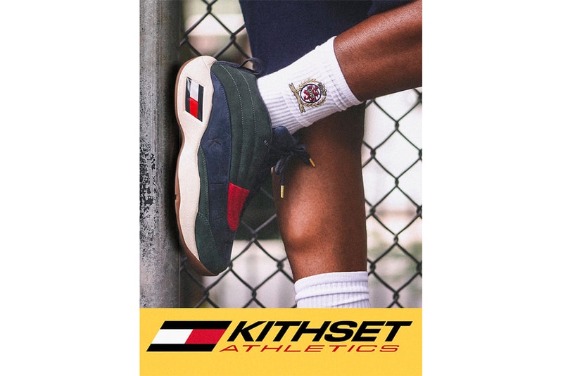 Ronnie Fieg Kith Tommy Hilfiger Skew Teaser Release Date Red White Blue Kithset Athletics green