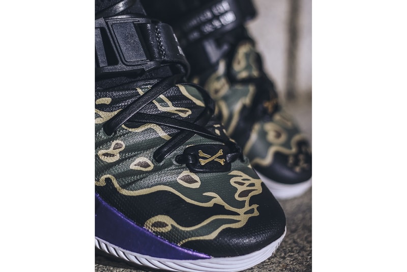 SBTG Limited Edt Custom Under Armour Curry 5 stephen curry asia tour sneakers baskteball