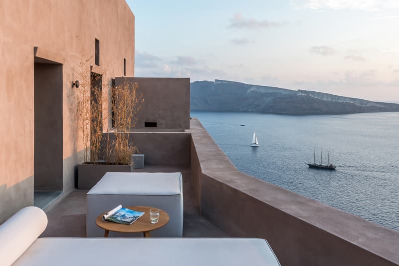 Small Hotel OIA Castle by Kapsimalis Architects Homes Houses Hotels Modern Sleek Interior Exterior Sea View Architecture Oia Greece